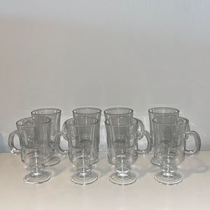 8 Pack of Glass Mugs 🍺